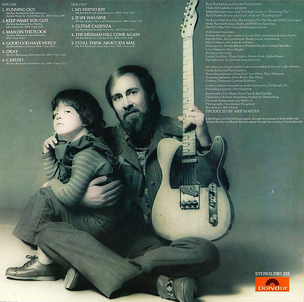 Roy Buchanan : A Street Called Straight (LP, Album)