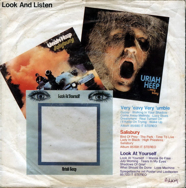 Uriah Heep : The Wizard / Why (7", Single)