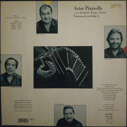 Astor Piazzolla Y Su Quinteto Tango Nuevo : Tristezas De Un Doble A (LP, Album)