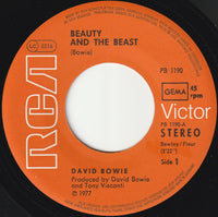 David Bowie : Beauty And The Beast (7", Single)