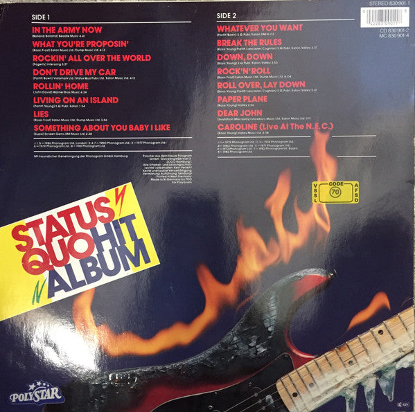 Status Quo : Hit Album (LP, Comp)