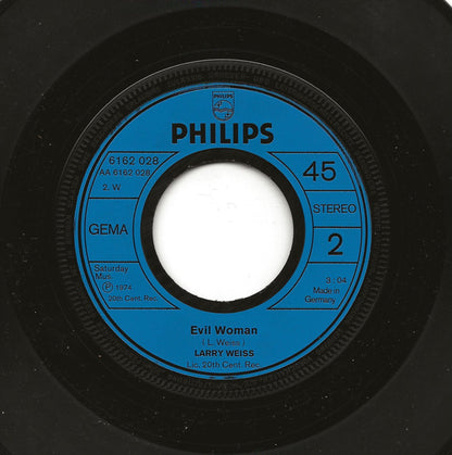 Larry Weiss : Sheldon / Evil Woman (7")