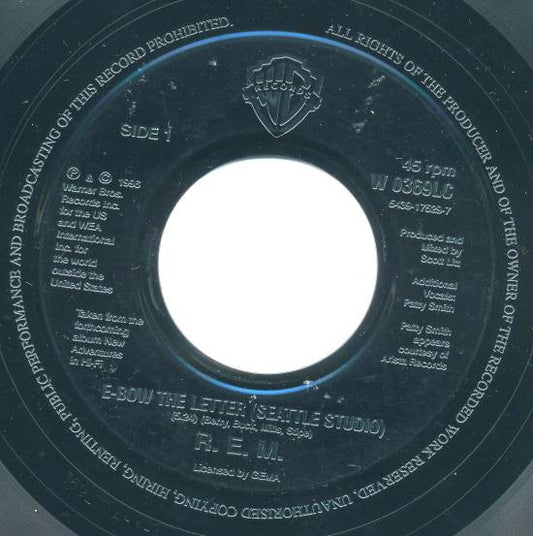 R.E.M. : E-Bow The Letter (7", Jukebox)
