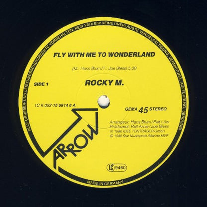 Rocky M.* : Fly With Me To Wonderland (12", Maxi)