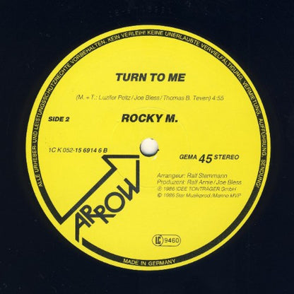 Rocky M.* : Fly With Me To Wonderland (12", Maxi)