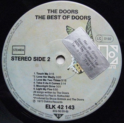 The Doors : The Best Of Doors (LP, Comp, RE)