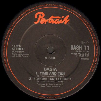 Basia : Time And Tide (12")