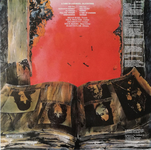 Blitzkrieg (5) : A Time Of Changes (LP, Album)