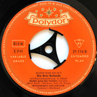 Trude Hesterberg, Die Drei Rulands* : Schön War Die Zeit (7", EP)