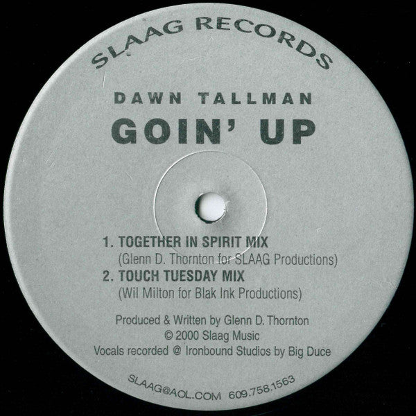 Dawn Tallman : Goin' Up (12")