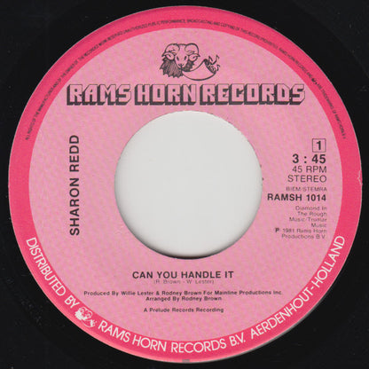 Sharon Redd : Can You Handle It (7")