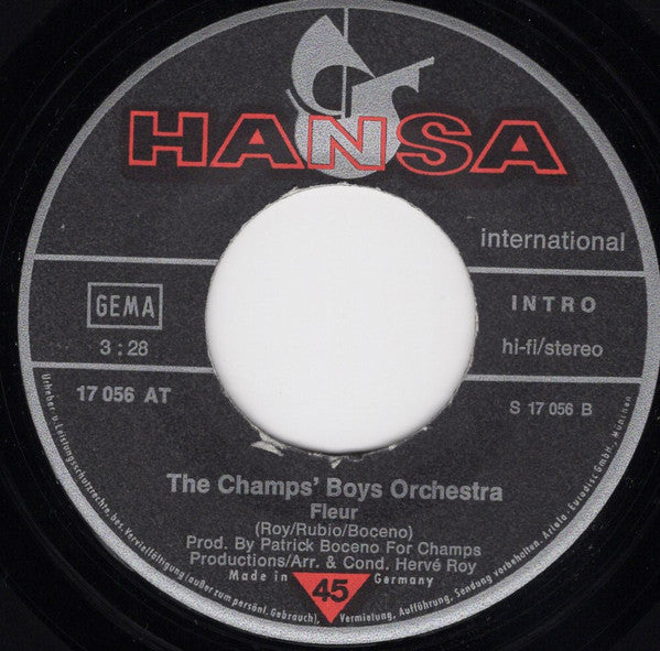 Champ's Boys Orchestra : Tubular Bells / Fleur (7")