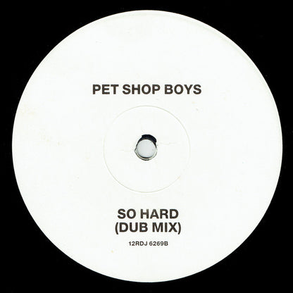 Pet Shop Boys : So Hard (12", Promo)