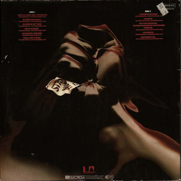 The Stranglers : Live (X Cert) (LP, Album, Gat)