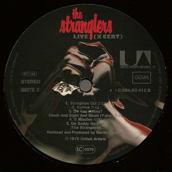 The Stranglers : Live (X Cert) (LP, Album, Gat)