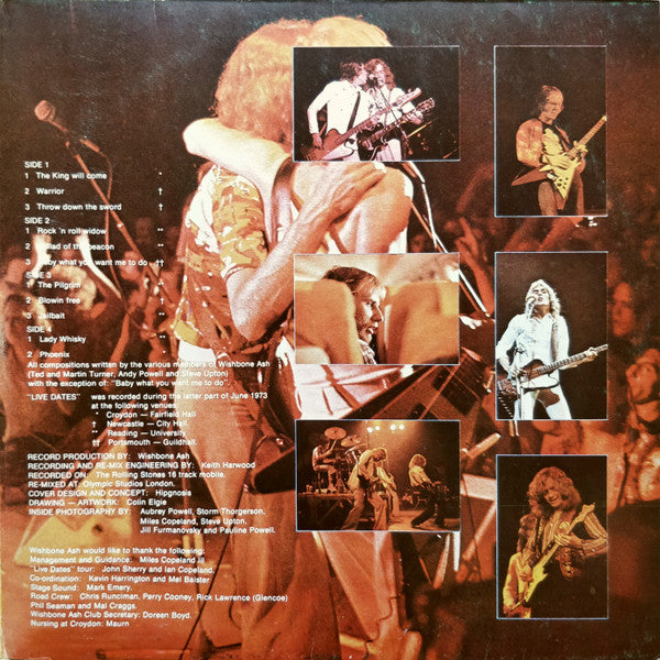 Wishbone Ash : Live Dates (2xLP, Gat)