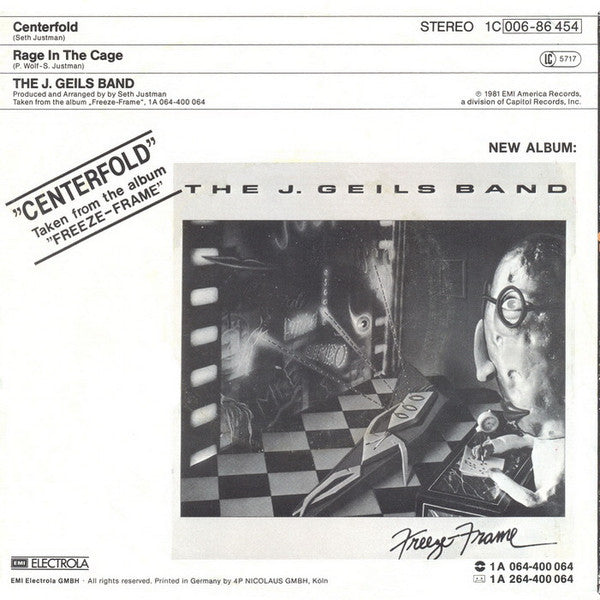 The J. Geils Band : Centerfold (7", Single)