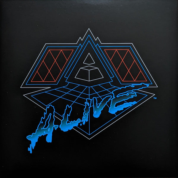 Daft Punk : Alive 2007 (2xLP, Album, Mixed, RE, RP)