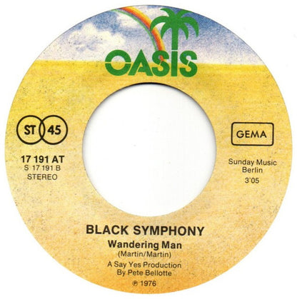 Black Symphony (3) : Shoobedobedoopdoopde (I Love You) / Wandering Man (7", Single)
