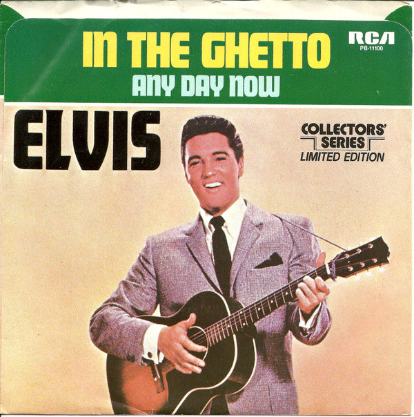 Elvis* : In The Ghetto (7", Single, Mono, Ltd, RE, Ind)
