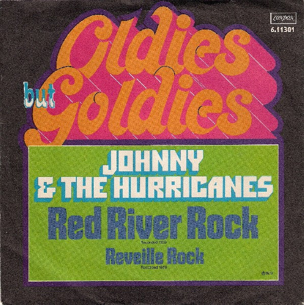 Johnny & The Hurricanes* : Red River Rock / Reveille Rock  (7", Single, RE)