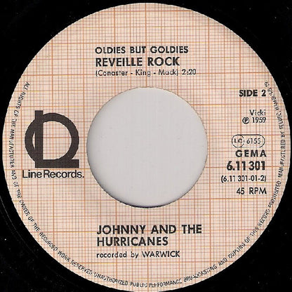 Johnny & The Hurricanes* : Red River Rock / Reveille Rock  (7", Single, RE)