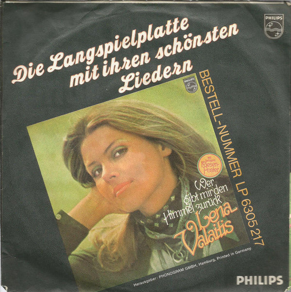 Lena Valaitis : Immer Die Schönen Träume (Ein Bisschen Glück) (7", Single)