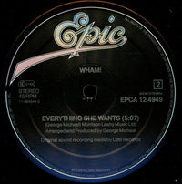 Wham! : Last Christmas (Pudding Mix) / Everything She Wants (12", Maxi)