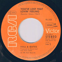 Hall & Oates* : You've Lost That Lovin' Feeling (7", Single)