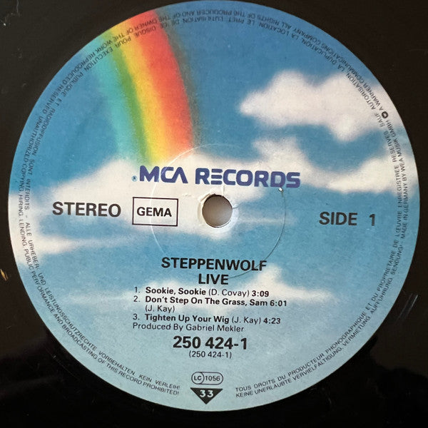 Steppenwolf : Live (2xLP, Album, RE, Gat)