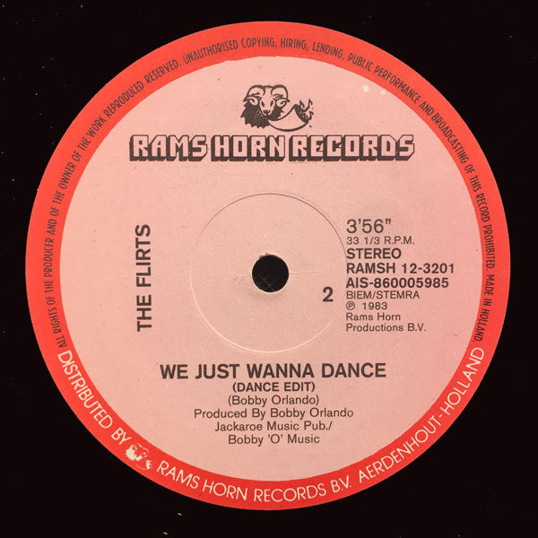 The Flirts : Calling All Boys (12")
