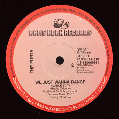 The Flirts : Calling All Boys (12")