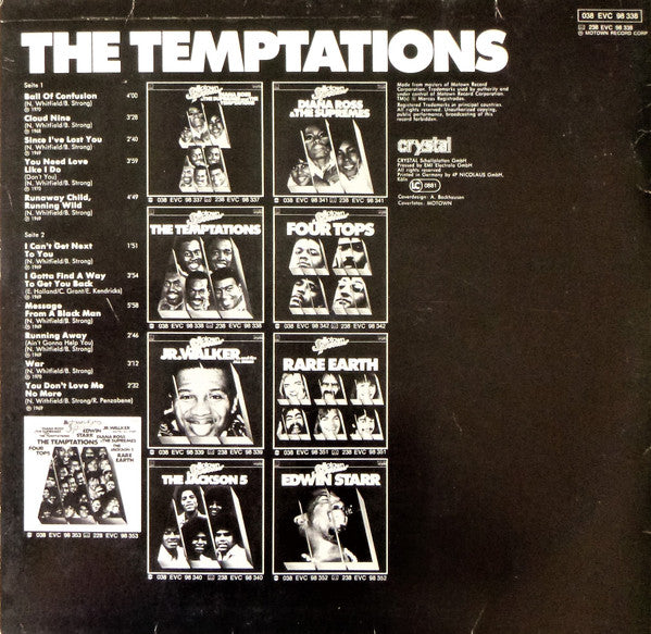 The Temptations : Motown Special The Temptations (LP, Comp)