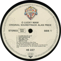 Alan Price : O Lucky Man! - Original Soundtrack (LP, Album, RP)