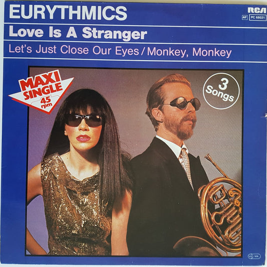 Eurythmics : Love Is A Stranger (12", Maxi)