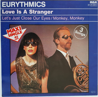 Eurythmics : Love Is A Stranger (12", Maxi)