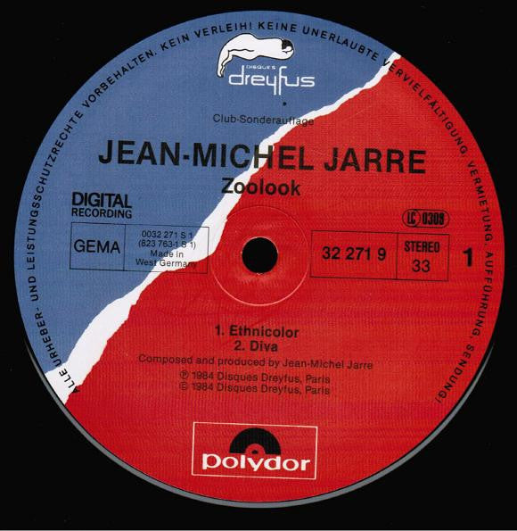 Jean-Michel Jarre : Zoolook (LP, Album, Club)
