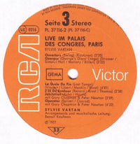 Sylvie Vartan : Live Im Palais Des Congrès, Paris (2xLP, Album)