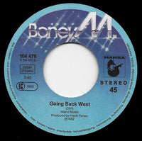 Boney M. : The Carnival Is Over / Going Back West (7", Single)
