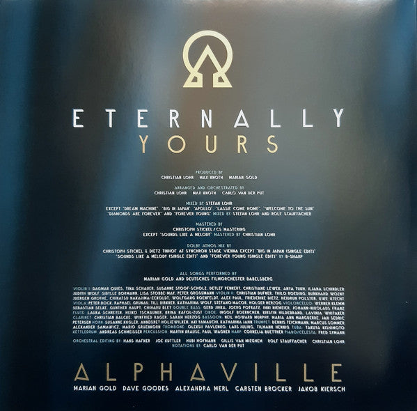 Alphaville : Eternally Yours (3xLP, Album, Ltd, Gol)