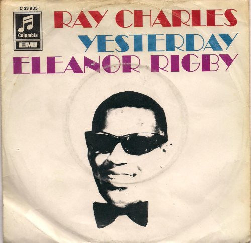 Ray Charles : Yesterday / Eleanor Rigby (7", Single)