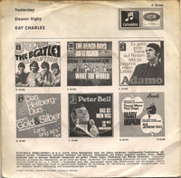 Ray Charles : Yesterday / Eleanor Rigby (7", Single)
