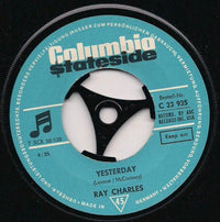 Ray Charles : Yesterday / Eleanor Rigby (7", Single)