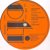 Sonny Okosun : Mother & Child (12", Maxi)