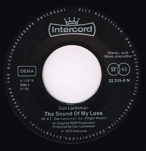 Dan Lacksman : The Flamenco Moog (7")