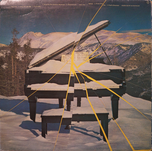 Supertramp : Even In The Quietest Moments... (LP, Album)