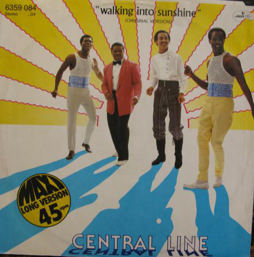 Central Line : Walking Into Sunshine (12", Maxi)