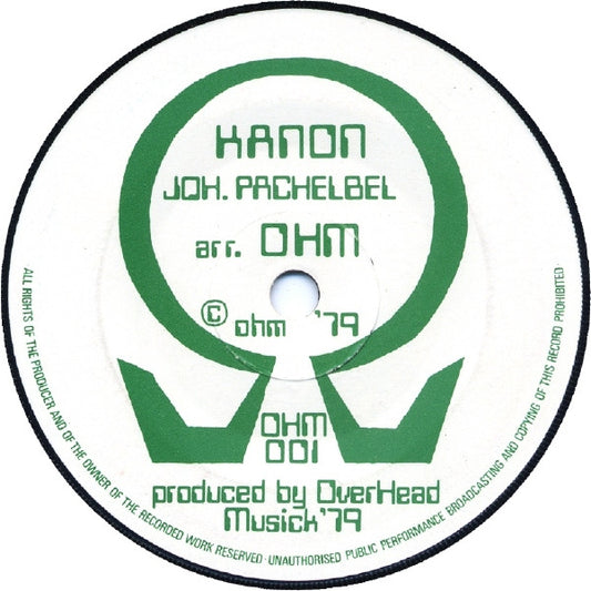 Ohm (10) : Kanon / Airship To Bali (7")