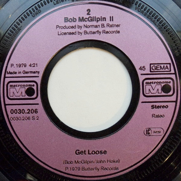 Bob McGilpin II* : Sexy Thing  (7", Single)