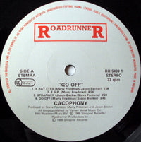 Cacophony : Go Off! (LP, Album)
